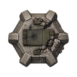 Schwerer Bunker · Beschädigt