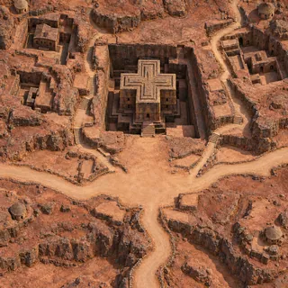 Level 63 · Lalibela · Felsenkirchen
