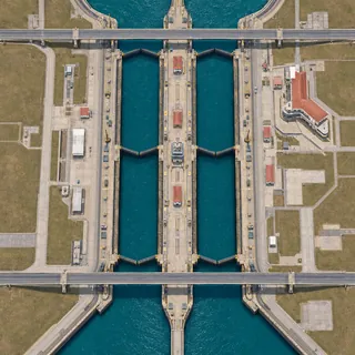 Level 50 · Panamakanal · Miraflores-Schleusen
