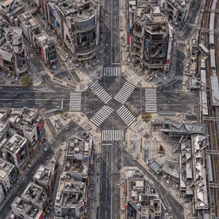 Level 6 · Tokio · Shibuya · zerstört