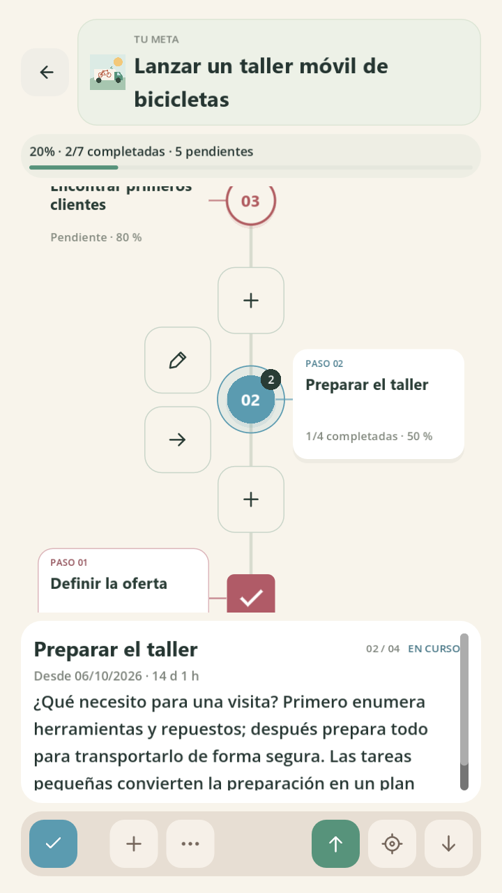 Inserta antes o después